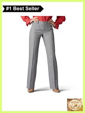 Ultra Lux Comfort Flex Motion Trouser Pant Regular Fit Mid Rise